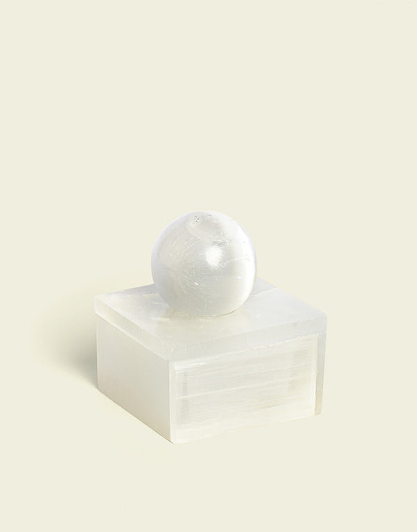 Porta-Joias | Selenita Branca